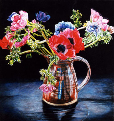 Ref: Go1. Anemone in jug